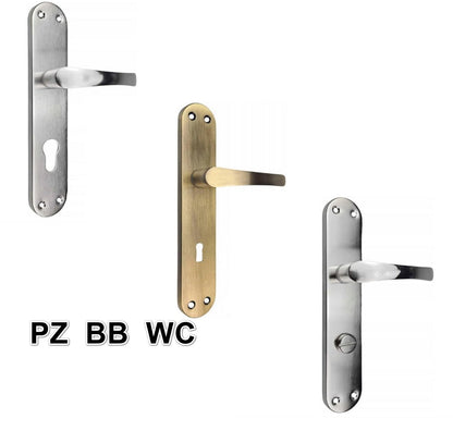 Türgriff Türbeschlag Drückergarnitur Türklinke Türdrücker 72mm Edelstahl ALFA