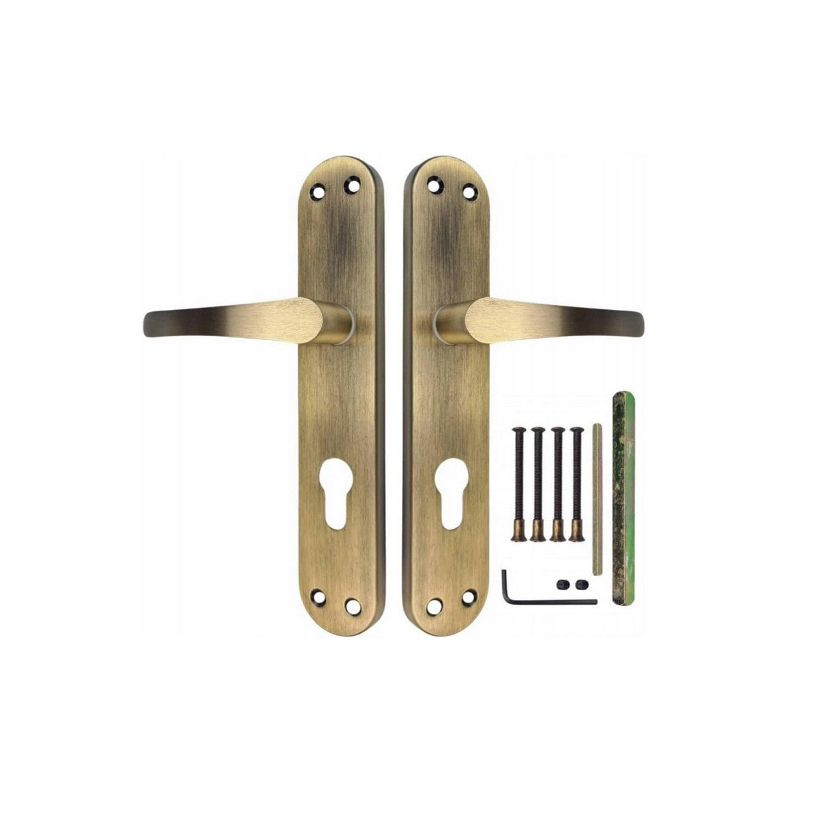 Türgriff Türbeschlag Drückergarnitur Türklinke Türdrücker 72mm Edelstahl ALFA