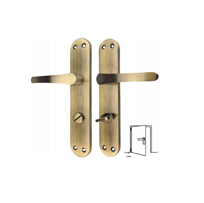 Türgriff Türbeschlag Drückergarnitur Türklinke Türdrücker 72mm Edelstahl ALFA
