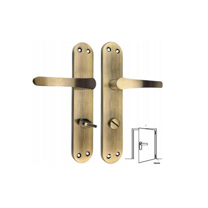 Türgriff Türbeschlag Drückergarnitur Türklinke Türdrücker 72mm Edelstahl ALFA