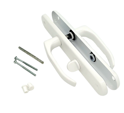 Türbeschlag Türdrücker Drückergarnitur Türklinke Weiß WC-Badezimmer