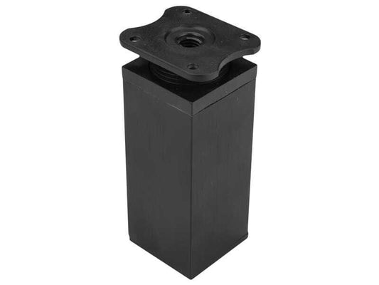 Möbelfüße Stellfuß höhenverstellbar Kommodenfuß Schrankfüße 40x40mm Schwarz