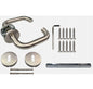 Türgriff Türbeschlag Türklinke Rosettengarnitur Türdrücker Inox-Satin