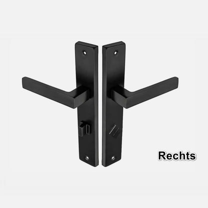 Türgriff Langschild Türbeschlag Drückergarnitur Türklinke Türdrücker 72mm CUBUS
