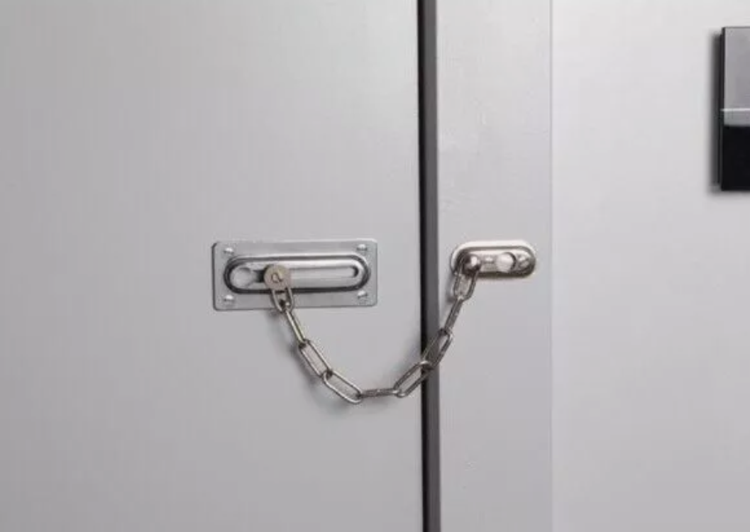 Türsicherungskette Türkette Sicherheitskette Türriegel Schieberiegel