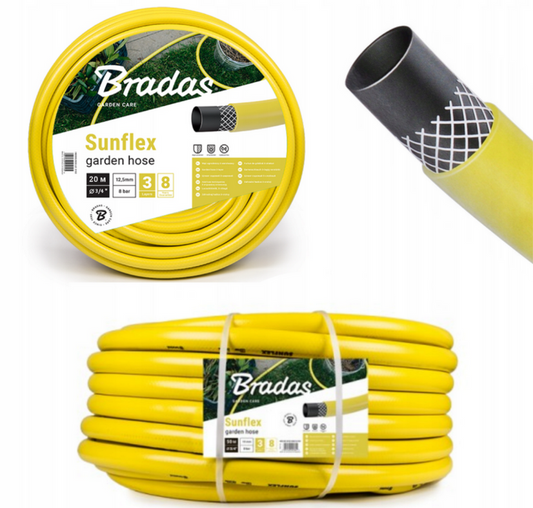 Gelb Gartenschlauch Wasserschlauch Schlauch 1 Zoll-25mm Qualität-EU