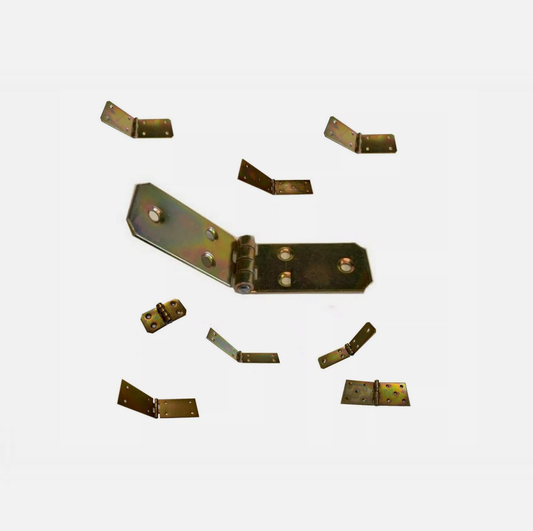 2 St. Scharniere Verzinkt Tischband Konstruktionsband Kistenscharnier Torband